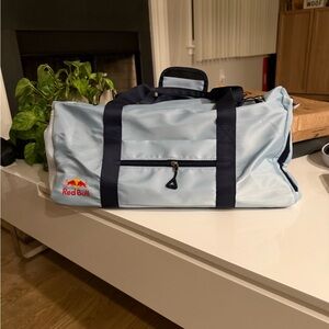 Red Bull Light Blue Duffel Bag